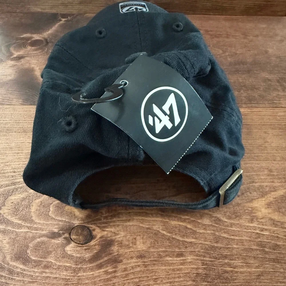 47 Brand 2016 World Series MLB Clean Up Adjustable Hat Black Cotton OSFA NWT
